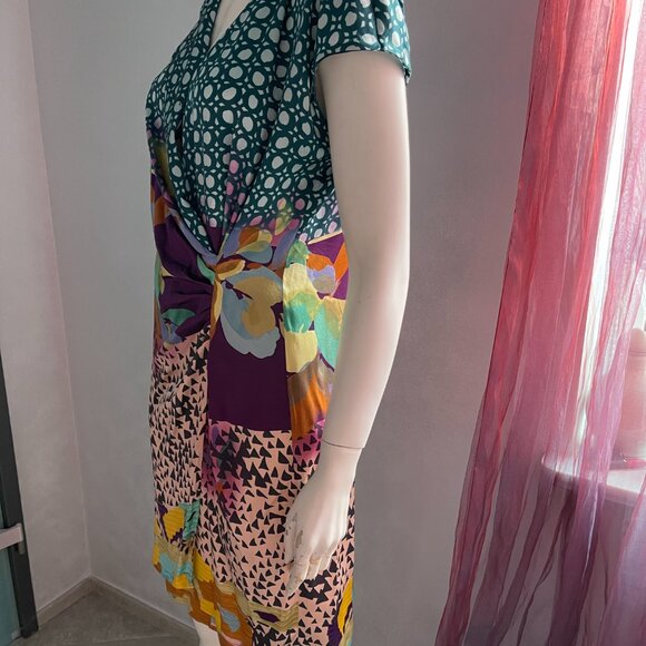 Etro Vintage Set Silk Cardigan and Dress Size M- L - Picture 9 of 13